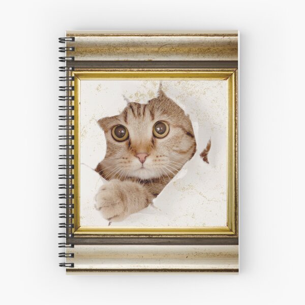 Item preview, Cat photo in retro vintage frame designed and sold by Rbnano.