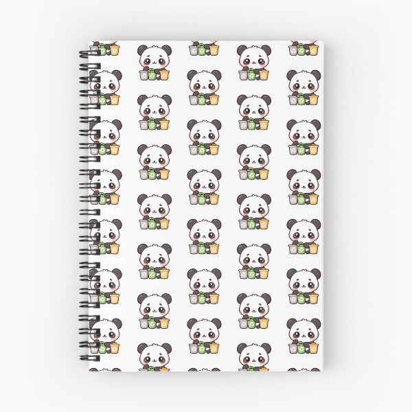 Item preview, Eco-Friendly Panda with Recycling Bins  designed and sold by UmbrellaStudio1.