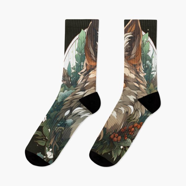 Item preview, Wild and Striking Wolf designed and sold by bivido.