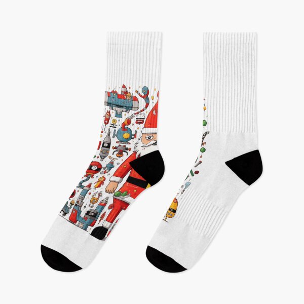Item preview, Santa Claus & Cyberpunk 12 designed and sold by marrychou.