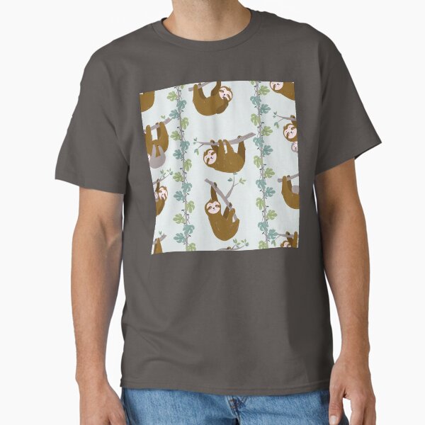 Item preview, Jungle Sloth Stripes designed and sold by simiswimstudio.