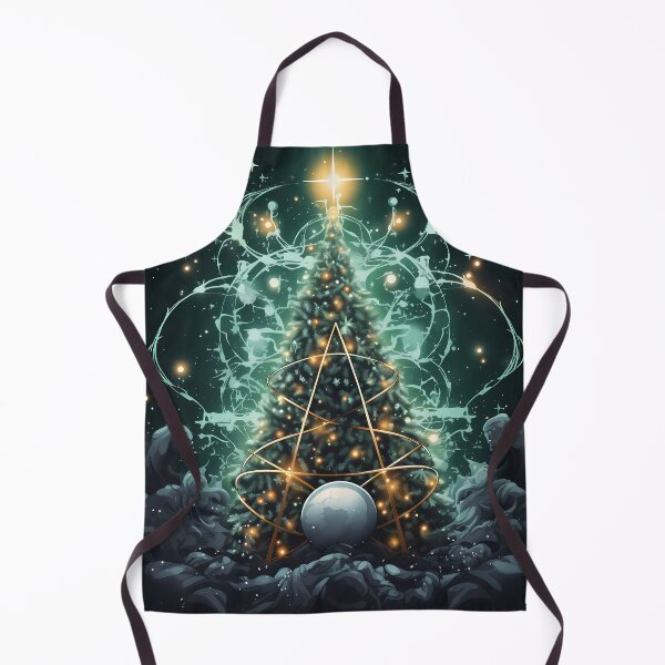 Item preview, “Green Festivities: Sparkling Christmas Tree” designed and sold by Art-Vortex-fr.