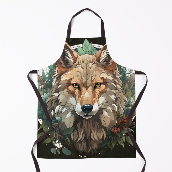 Item preview, Wild and Striking Wolf designed and sold by bivido.