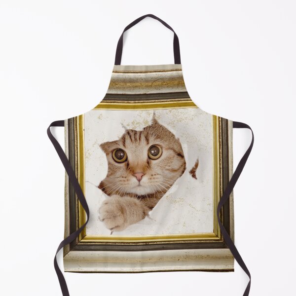 Item preview, Cat photo in retro vintage frame designed and sold by Rbnano.