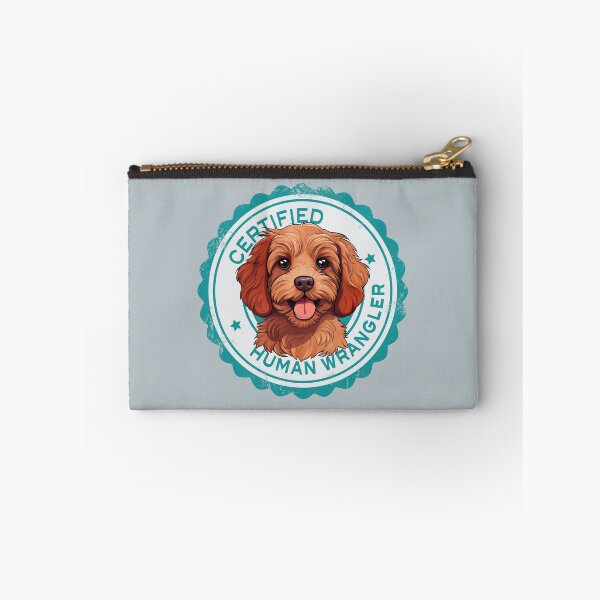 Item preview, Cavapoo Cavoodle Oodle Funny Certified Human Wrangler - Ruby Red designed and sold by wotsthis.
