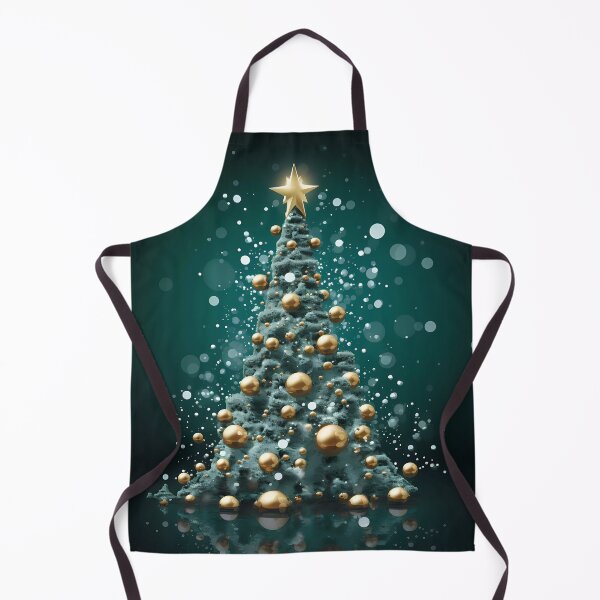 Item preview, “Green Festivities: Sparkling Christmas Tree” designed and sold by Art-Vortex-fr.