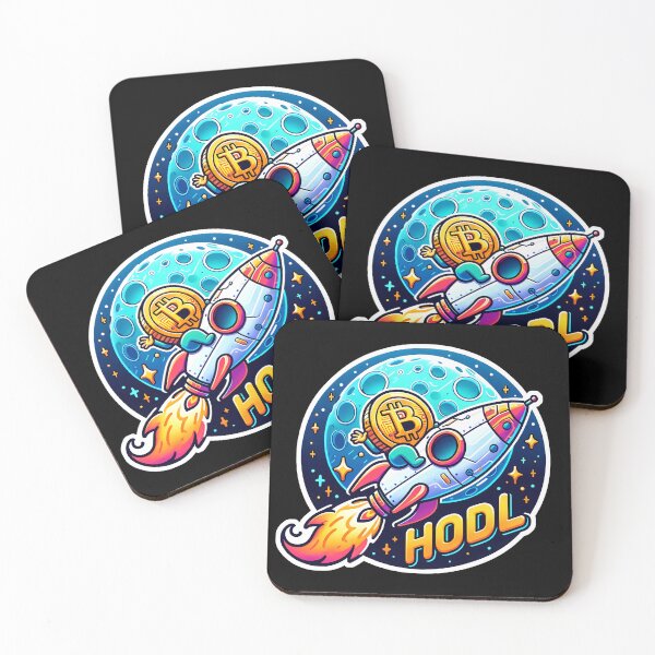 Item preview, Trip to the Moon Bitcoin - Space HODL T-Shirt designed and sold by Doming-Go.
