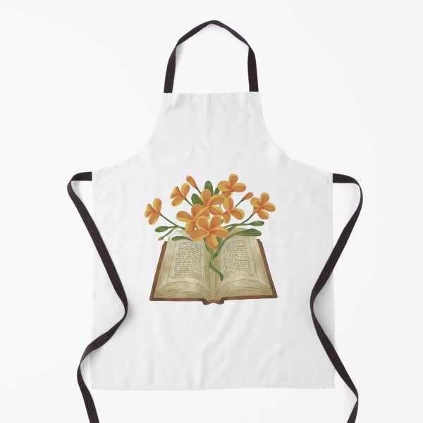 Item preview, Flowers Growing From Book | Light Orange Plumeria Flowers designed and sold by CircinusStore.