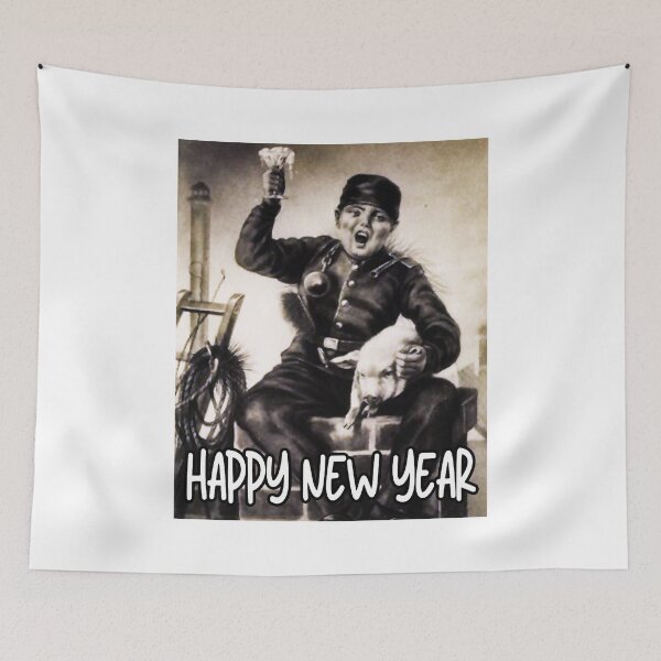 Item preview, Chimney Sweep; Happy New Year; Vintage style; designed and sold by StickerApe.