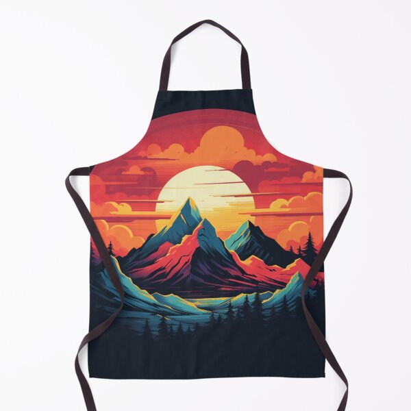 Item preview, Blue Red Mountains designed and sold by GrinGalore.
