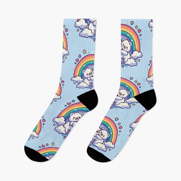 Item preview, Rainbow Polar Bears designed and sold by PickledjoArt.