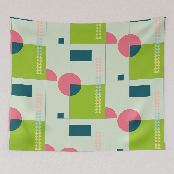 Item preview, Exploring geometric symmetry in harmonious abstract art designed and sold by vicempe.