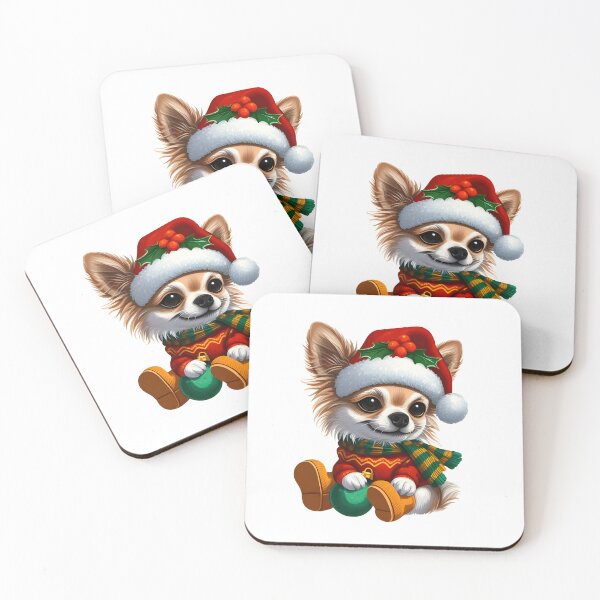 Item preview, Tiny Trendsetter: Christmas Chic Chihuahua designed and sold by EpicPaws.