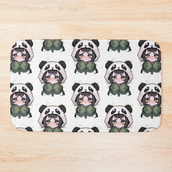 Item preview, Cute Chibi Panda - Pixel art designed and sold by octoboobs.