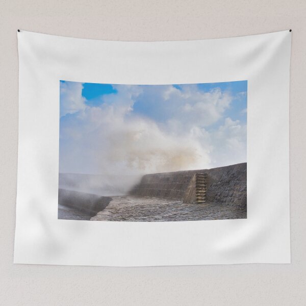 Item preview, Storm Ciarán at Lyme Regis designed and sold by Dorset Girl.