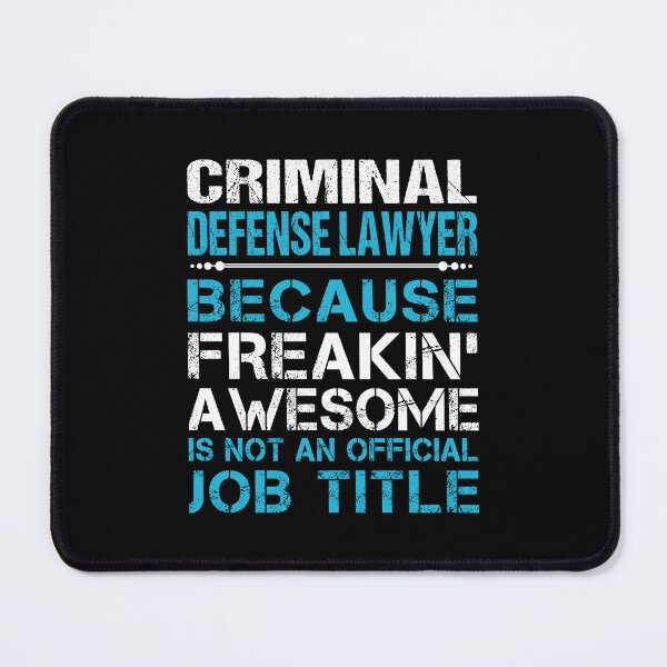 Item preview, Criminal Defense Lawyer - Freaking Awesome designed and sold by alphatinost.