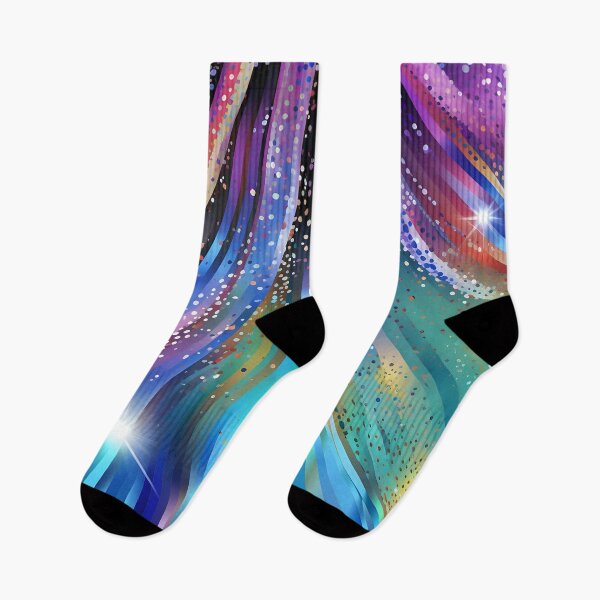 Item preview, A festive rainbow colors pattern designed and sold by AI-Only Creations.
