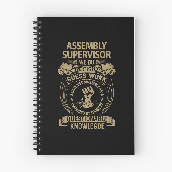 Item preview, Assembly Supervisor - We Do Precision designed and sold by analisanta.