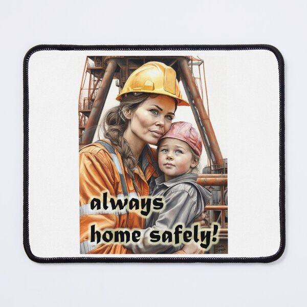 Item preview, Always Home Safely; Top Priority; designed and sold by StickerApe.
