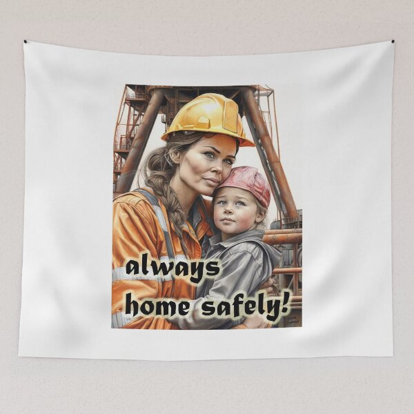 Item preview, Always Home Safely; Top Priority; designed and sold by StickerApe.