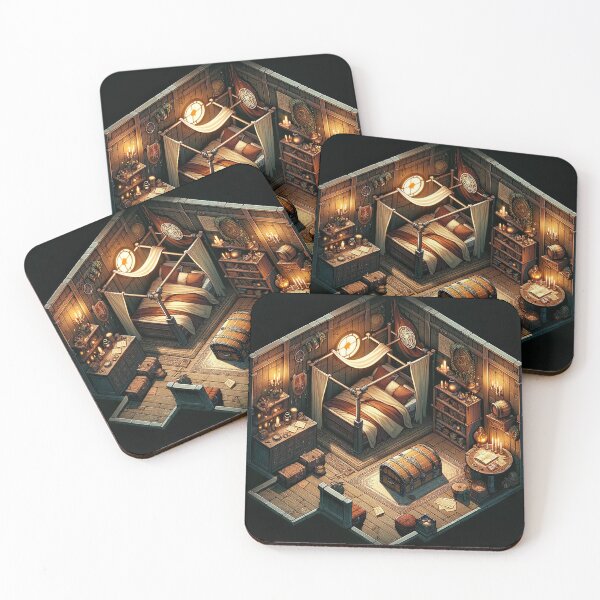 Item preview, RPG Style Bedroom Art designed and sold by unrealartwork.