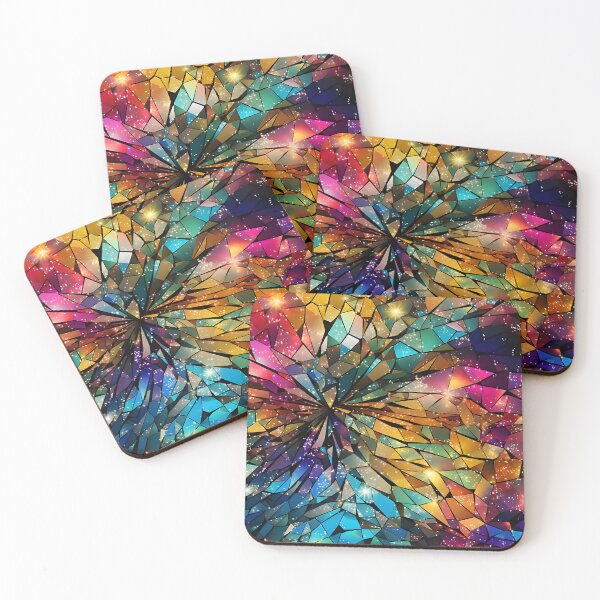 Item preview, A festive rainbow colors pattern designed and sold by AI-Only Creations.