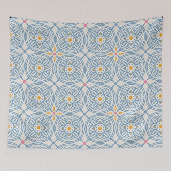 Item preview, Vintage Portugalies pattern with abstract flowers. designed and sold by SIR13.