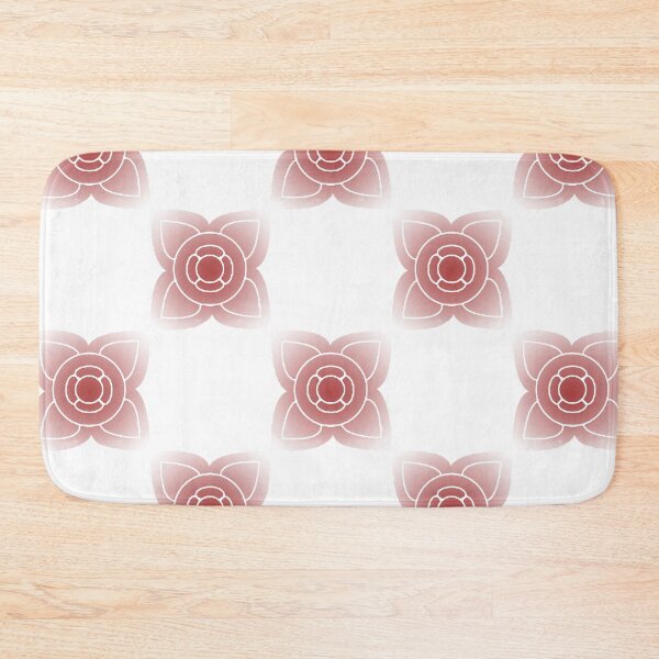 Item preview, Crimson Blooms: Lines of Red Flowers designed and sold by EnjoYarty.