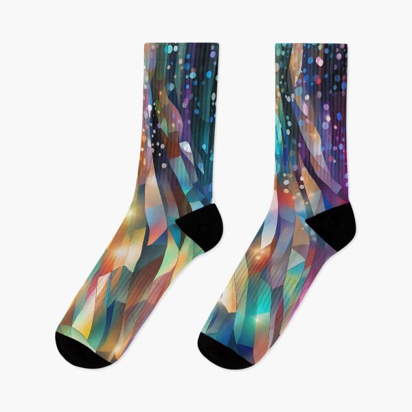 Item preview, A festive rainbow colors pattern designed and sold by AI-Only Creations.