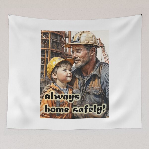 Item preview, Always Home Safely; Top Priority; designed and sold by StickerApe.