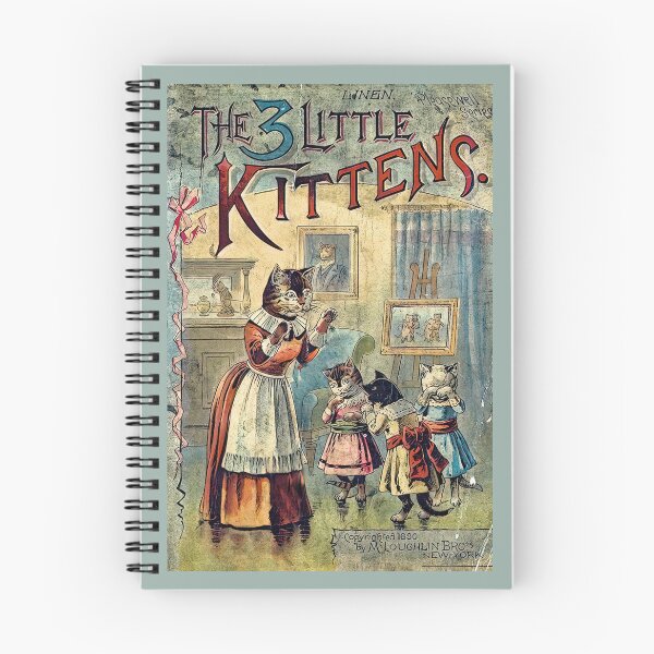 Aperçu de l'œuvre Les trois petits chatons - jolie couverture de livre pour enfants créée et vendue par stevepaint.