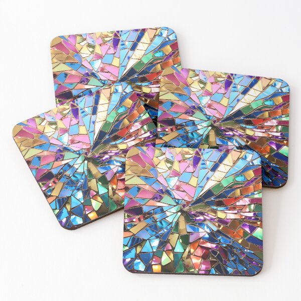 Item preview, A festive rainbow colors pattern designed and sold by AI-Only Creations.