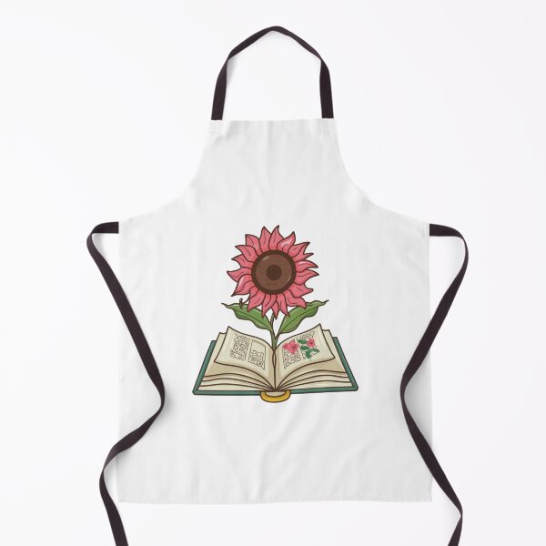 Item preview, Flowers Growing From Book | Special Light Pink Sunflower designed and sold by CircinusStore.