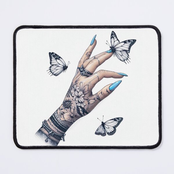 Item preview, three white butterflies  designed and sold by fairycoffins.