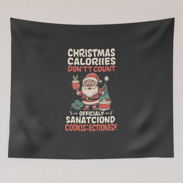 Item preview, Christmas Calories: Santa-ctioned Indulgence! designed and sold by COPYCRAVE.