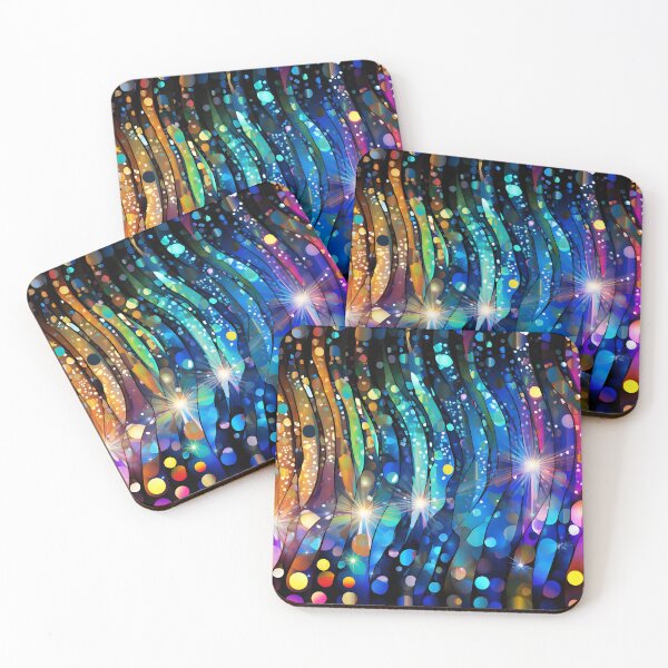 Item preview, A festive rainbow colors pattern designed and sold by AI-Only Creations.