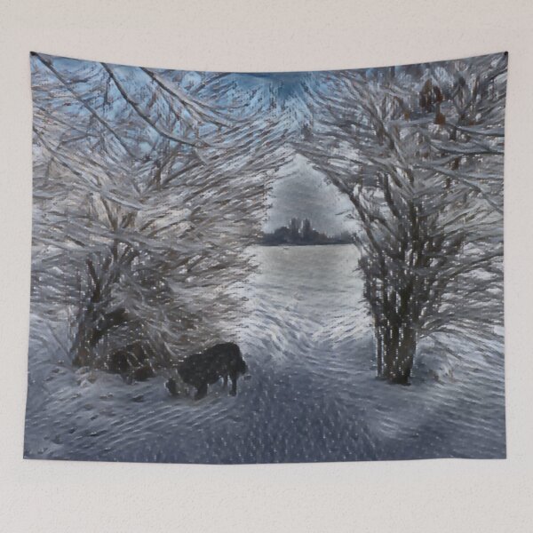 Item preview, Winter Walkies In Shades Of Blue designed and sold by Fearless-Fox.