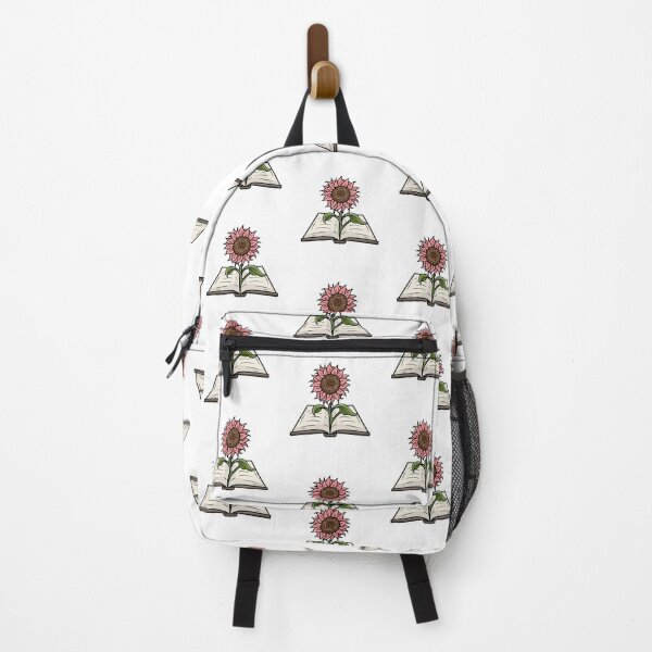 Item preview, Flowers Growing From Book | Light Pink Sunflower designed and sold by CircinusStore.
