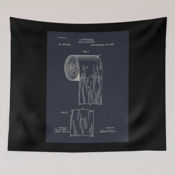 Item preview, 1891 Wheeler Toilet paper roll designed and sold by My Digital Mind.