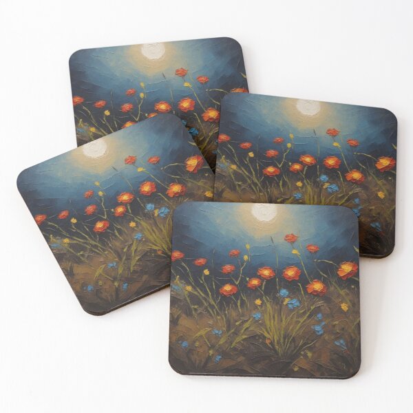 Item preview, Moon Flowers designed and sold by kultomatic.