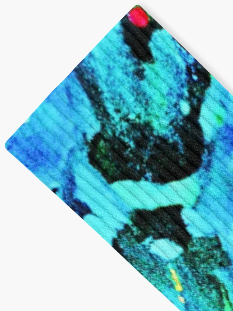 Thumbnail 2 of 5, Socks, Abstract Colorful Glow Pattern designed and sold by Health And Fitness Posts e-Store.