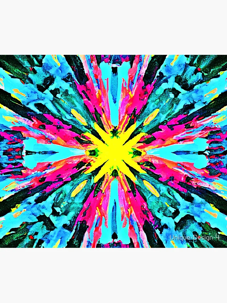 Thumbnail 6 of 6, Throw Blanket, Abstract Colorful Glow Pattern designed and sold by Health And Fitness Posts e-Store.