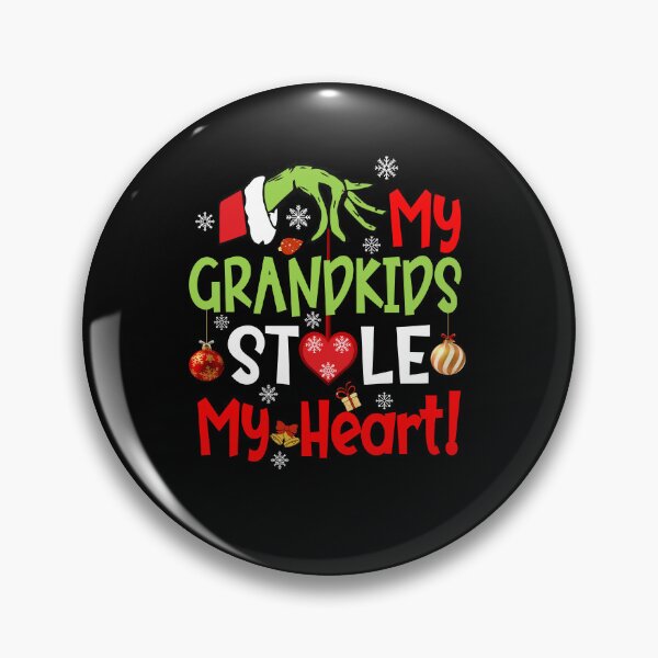 Item preview, My Grandkids Stole My heart, Funny grandkids christmas designed and sold by jaggyboy.