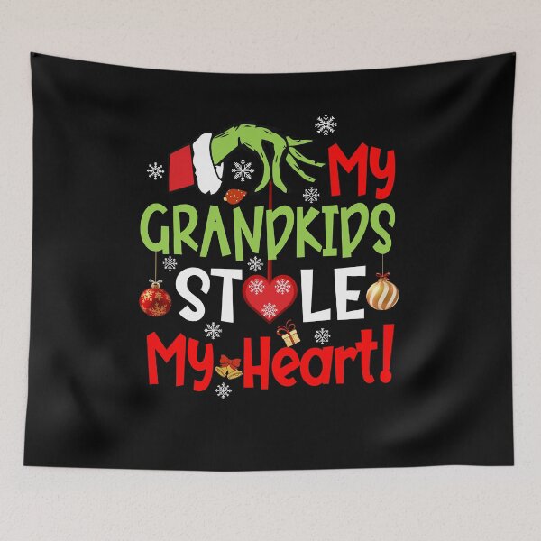 Item preview, My Grandkids Stole My heart, Funny grandkids christmas designed and sold by jaggyboy.