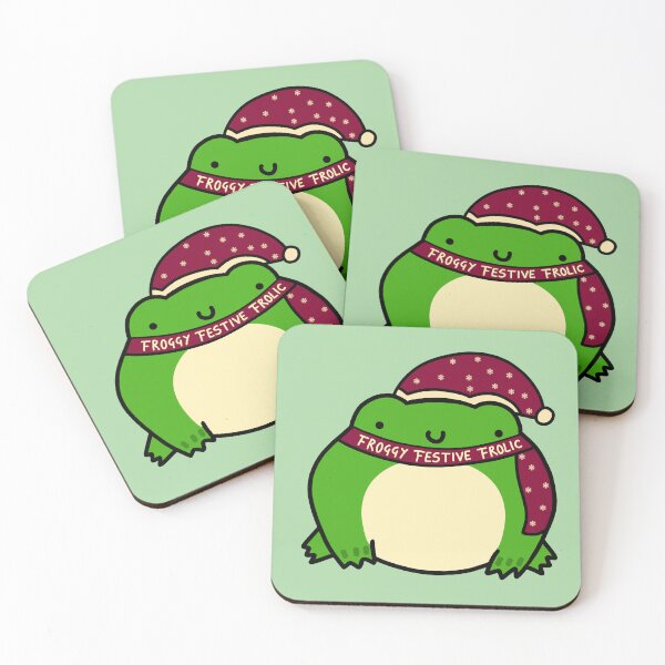 Item preview, Froggy festive folic  designed and sold by Quacktails.