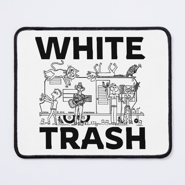 Item preview, WHITE TRASH ~ TRAVEL TRAILER ~ (CNVA-32) designed and sold by RodeoMalibu.
