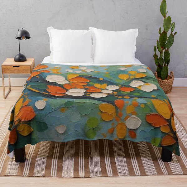 Item preview, Abstract Autumn Leaves designed and sold by kultomatic.
