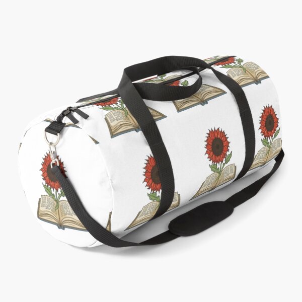 Item preview, Flowers Growing From Book | Red Sunflower designed and sold by CircinusStore.