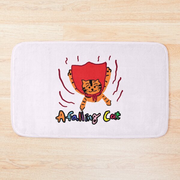 Item preview, a falling cat designed and sold by zzzozzo.