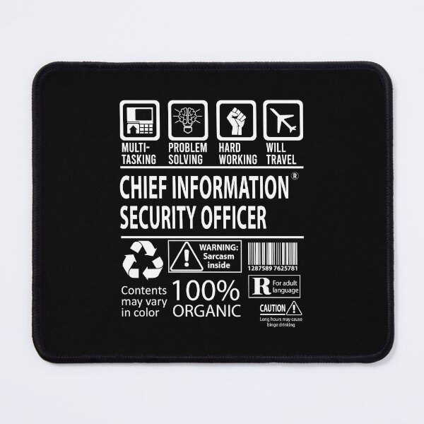 Item preview, Chief Information Security Officer - Multitasking designed and sold by analisanta.